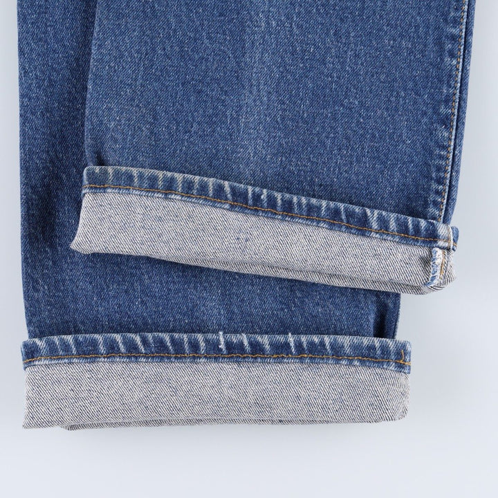 1990'S Levi's 40517-3616 Orange Tab Bootcut Denim Pants, Made in USA, Men's W35 (approx.), Vintage cotton blue type Vintage Second Hand