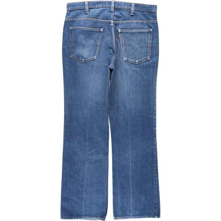 ~90'S Levi's Orange Tab Bootcut Denim Pants, Men's W35 (approx.), Vintage unclear blue type Vintage Second Hand