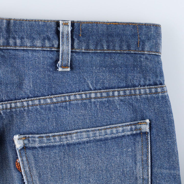 ~90'S Levi's Orange Tab Bootcut Denim Pants, Men's W35 (approx.), Vintage unclear blue type Vintage Second Hand