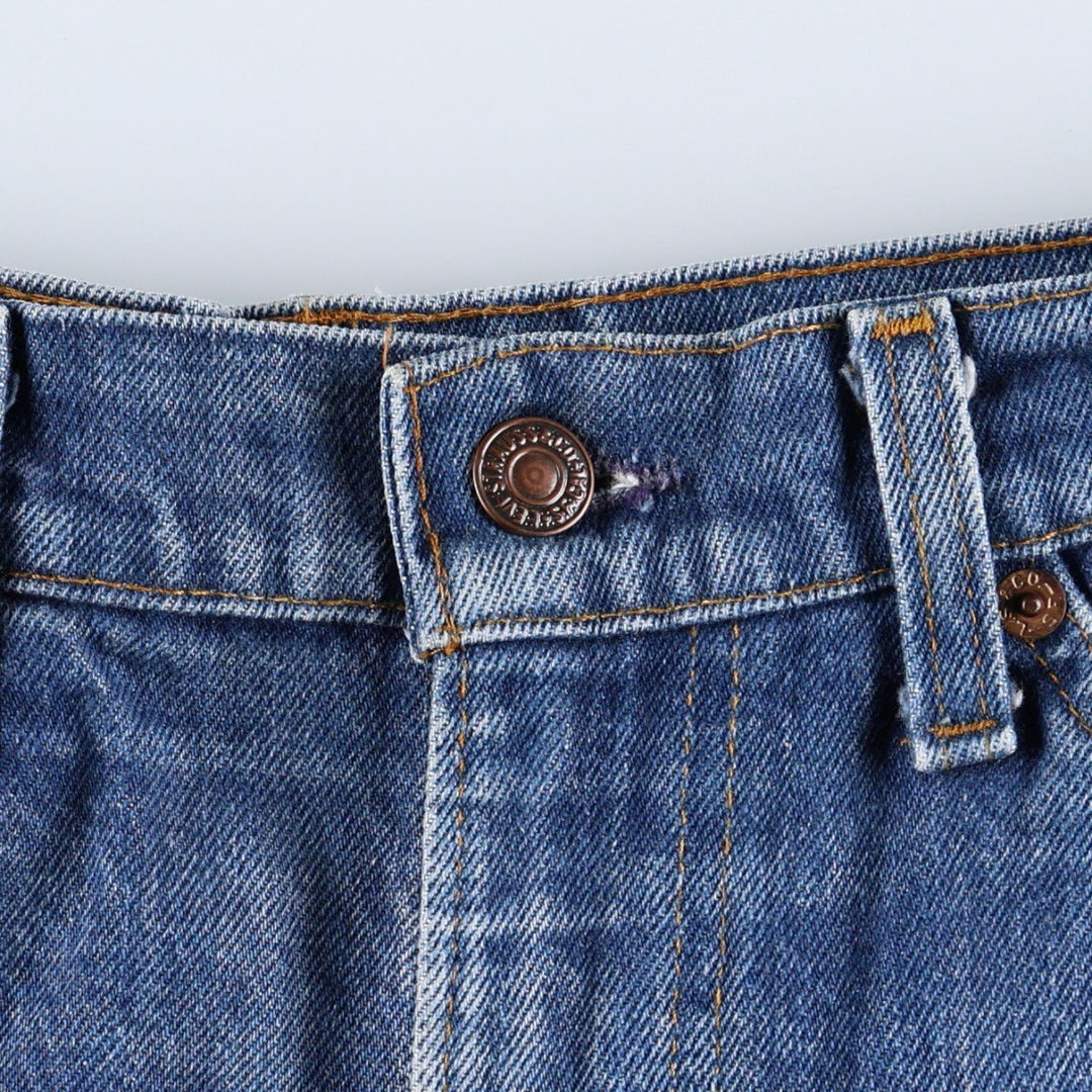 ~90'S Levi's Orange Tab Bootcut Denim Pants, Men's W35 (approx.), Vintage unclear blue type Vintage Second Hand