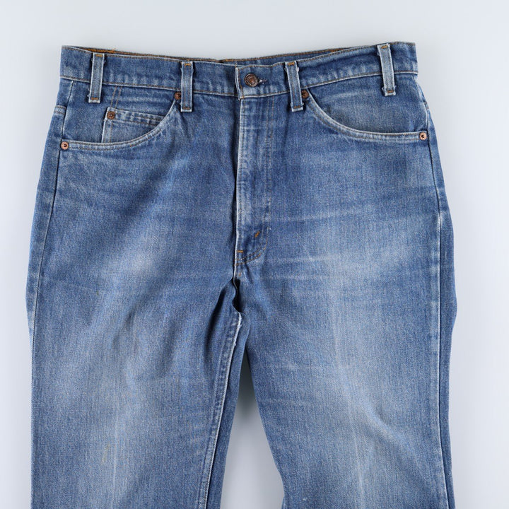 ~90'S Levi's Orange Tab Bootcut Denim Pants, Men's W35 (approx.), Vintage unclear blue type Vintage Second Hand