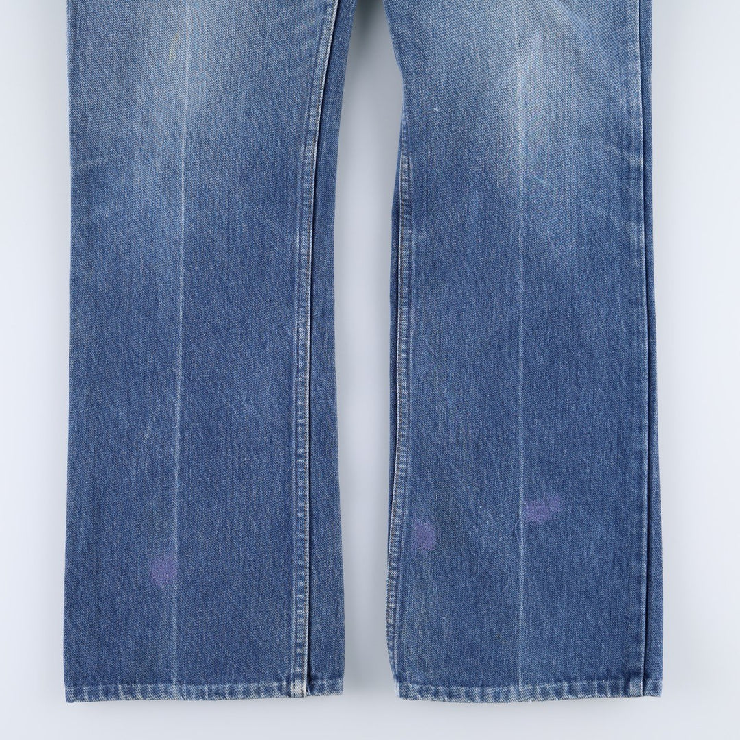 ~90'S Levi's Orange Tab Bootcut Denim Pants, Men's W35 (approx.), Vintage unclear blue type Vintage Second Hand