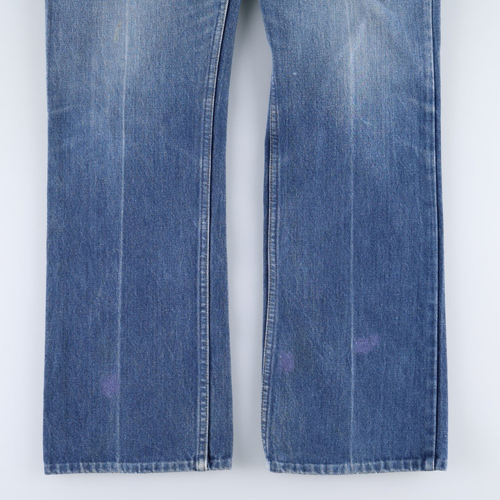 ~90'S Levi's Orange Tab Bootcut Denim Pants, Men's W35 (approx.), Vintage unclear blue type Vintage Second Hand