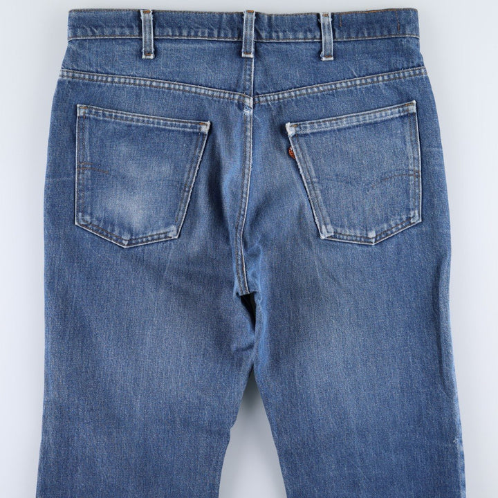~90'S Levi's Orange Tab Bootcut Denim Pants, Men's W35 (approx.), Vintage unclear blue type Vintage Second Hand