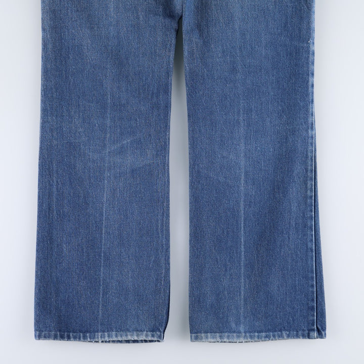~90'S Levi's Orange Tab Bootcut Denim Pants, Men's W35 (approx.), Vintage unclear blue type Vintage Second Hand