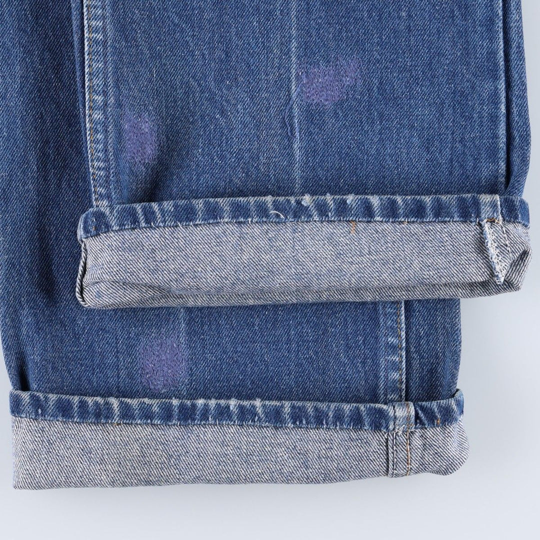 ~90'S Levi's Orange Tab Bootcut Denim Pants, Men's W35 (approx.), Vintage unclear blue type Vintage Second Hand