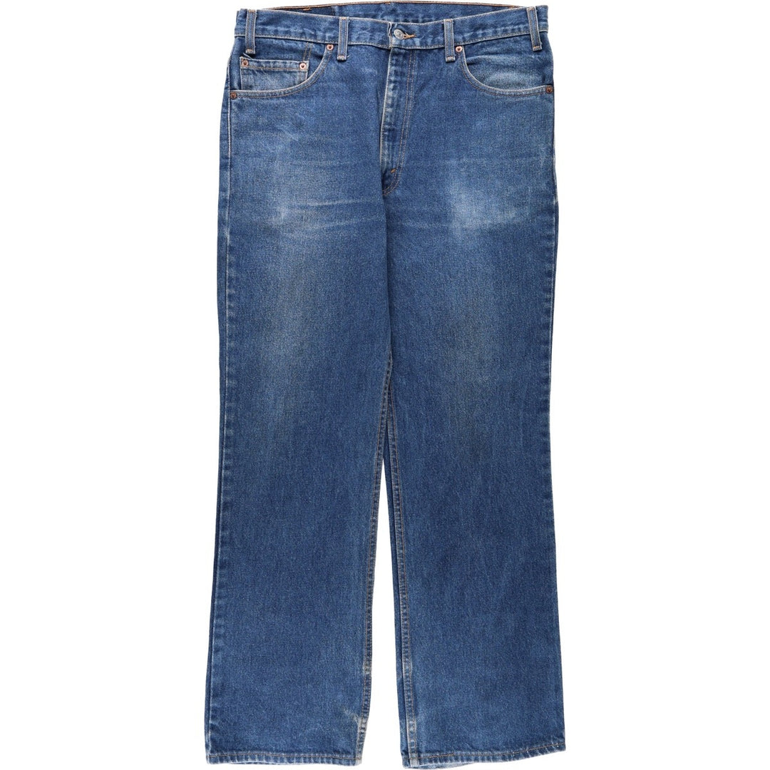 00'S Levi's 517 BOOT CUT Bootcut Denim Pants Made in USA Men's W35 cotton blue type Vintage Second Hand