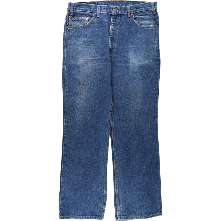 00'S Levi's 517 BOOT CUT Bootcut Denim Pants Made in USA Men's W35 cotton blue type Vintage Second Hand