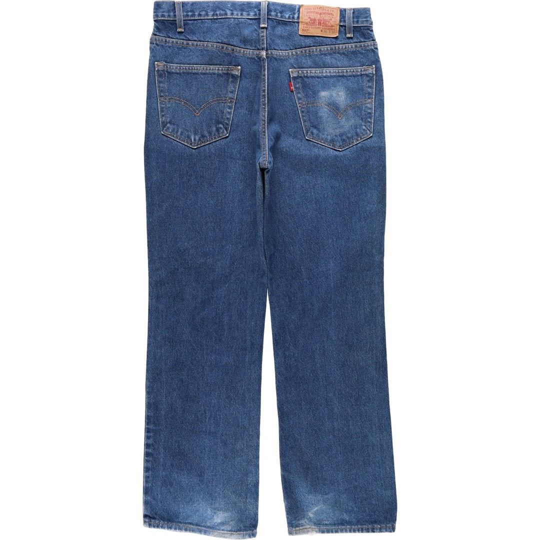 00'S Levi's 517 BOOT CUT Bootcut Denim Pants Made in USA Men's W35 cotton blue type Vintage Second Hand