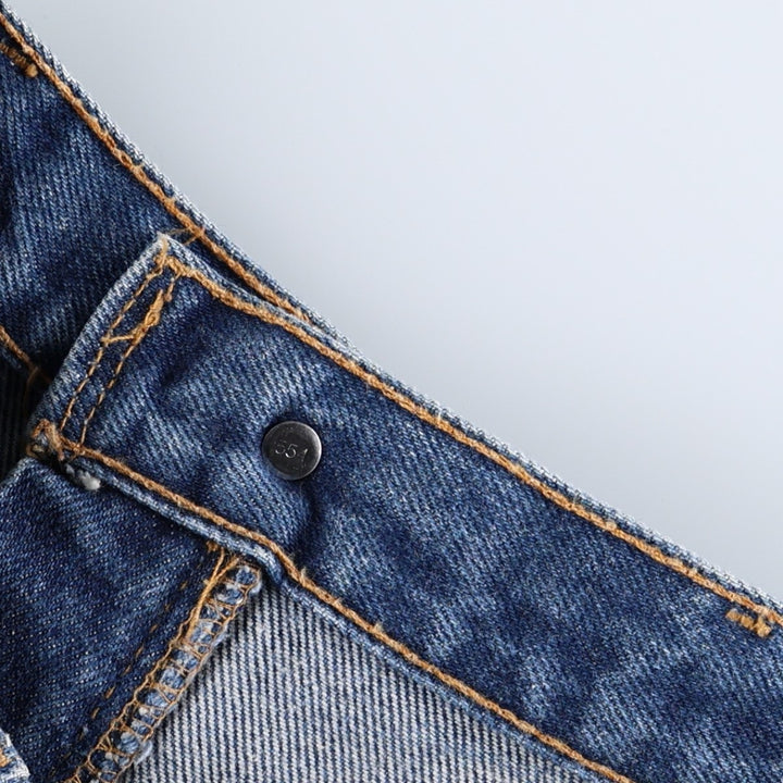 00'S Levi's 517 BOOT CUT Bootcut Denim Pants Made in USA Men's W35 cotton blue type Vintage Second Hand