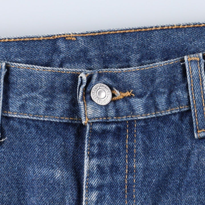 00'S Levi's 517 BOOT CUT Bootcut Denim Pants Made in USA Men's W35 cotton blue type Vintage Second Hand