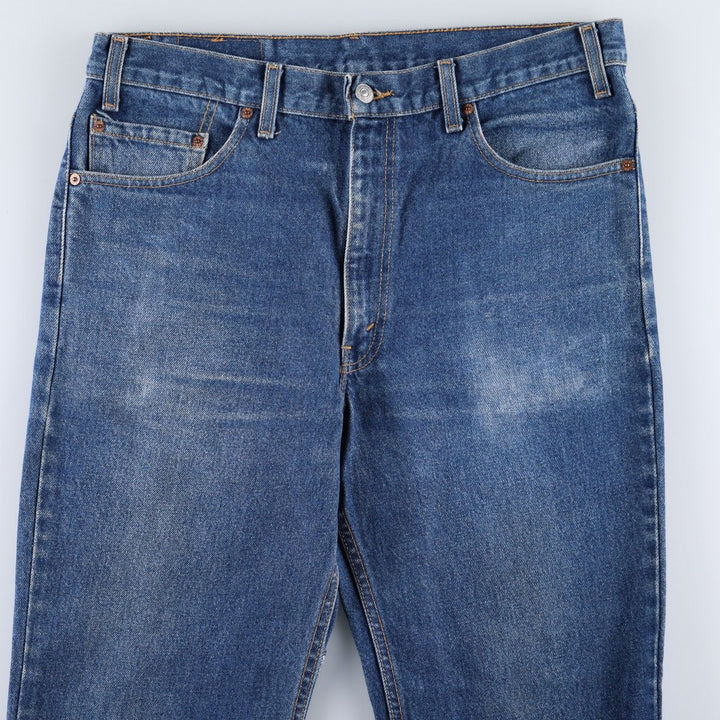 00'S Levi's 517 BOOT CUT Bootcut Denim Pants Made in USA Men's W35 cotton blue type Vintage Second Hand