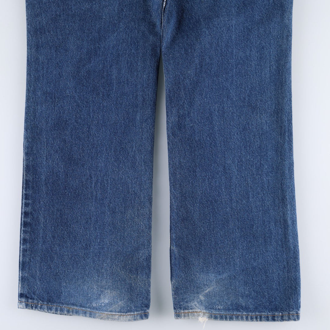 00'S Levi's 517 BOOT CUT Bootcut Denim Pants Made in USA Men's W35 cotton blue type Vintage Second Hand