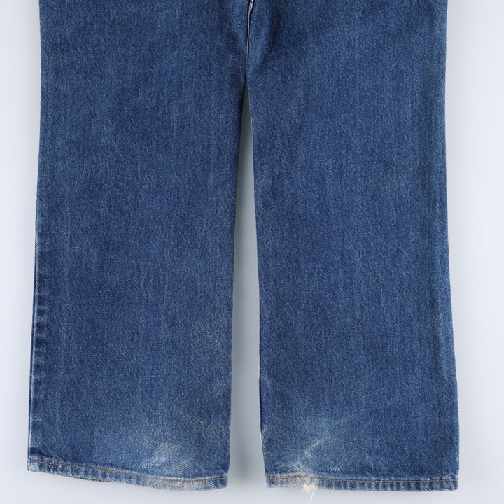 00'S Levi's 517 BOOT CUT Bootcut Denim Pants Made in USA Men's W35 cotton blue type Vintage Second Hand
