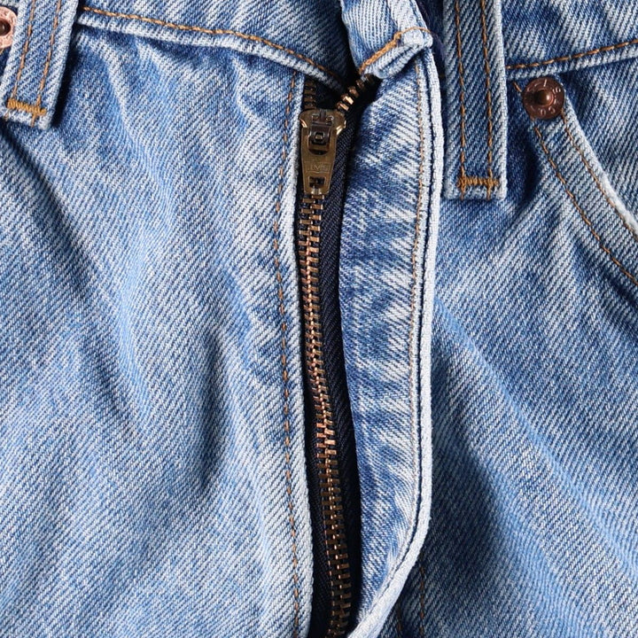 ~1990'S Levi's 517 Orange Tab Bootcut Denim Pants, Made in USA, Men's W32 (approx.), Vintage unclear blue type Vintage Second Hand