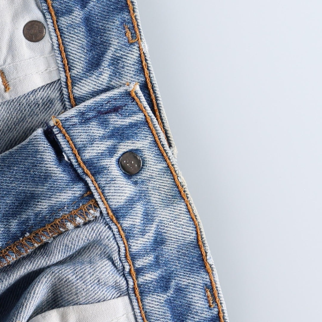 ~1990'S Levi's 517 Orange Tab Bootcut Denim Pants, Made in USA, Men's W32 (approx.), Vintage unclear blue type Vintage Second Hand