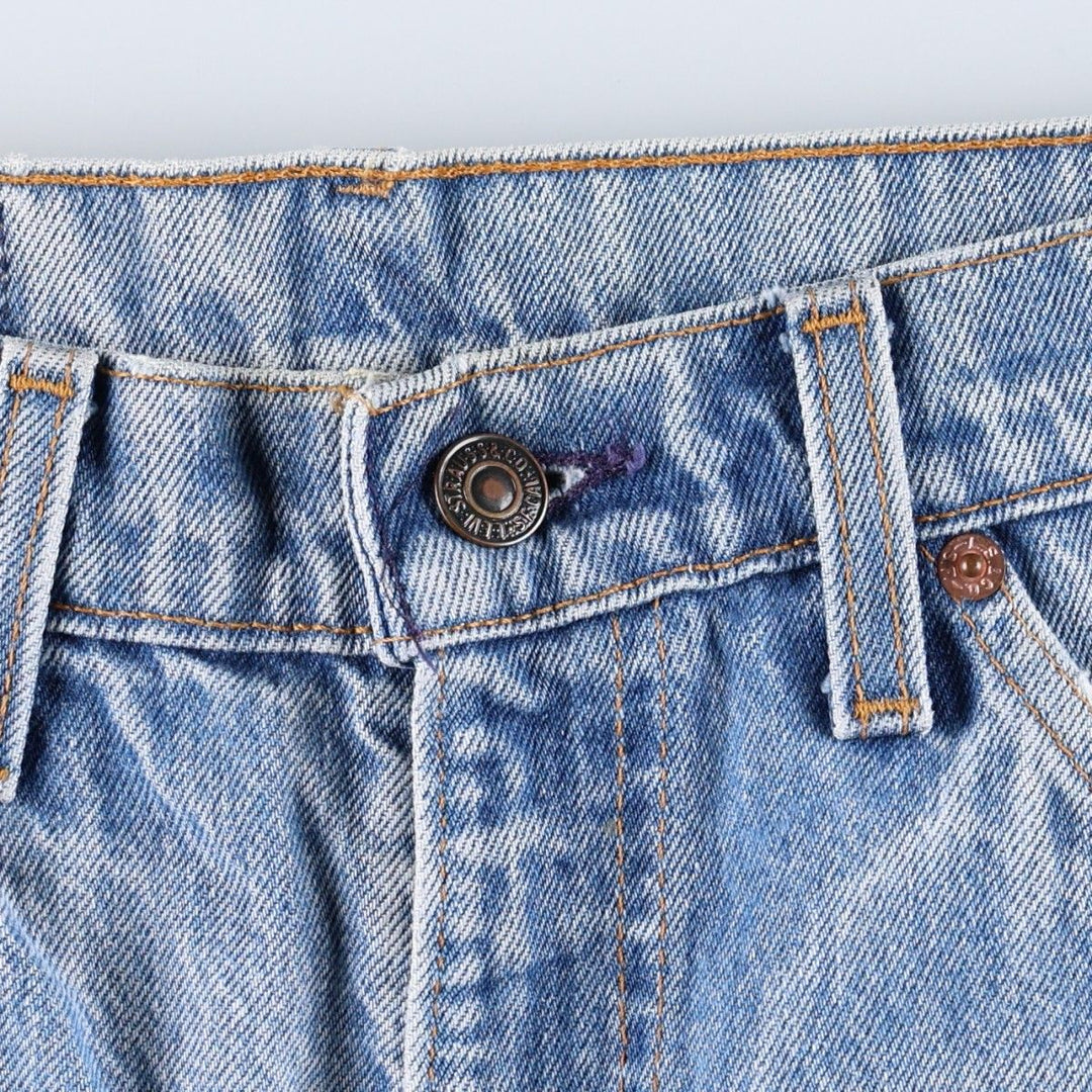 ~1990'S Levi's 517 Orange Tab Bootcut Denim Pants, Made in USA, Men's W32 (approx.), Vintage unclear blue type Vintage Second Hand