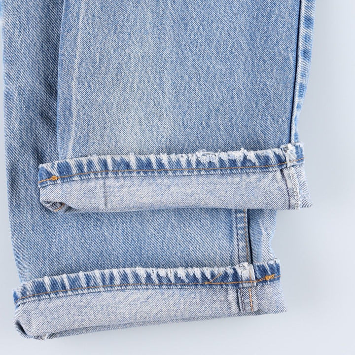 ~1990'S Levi's 517 Orange Tab Bootcut Denim Pants, Made in USA, Men's W32 (approx.), Vintage unclear blue type Vintage Second Hand