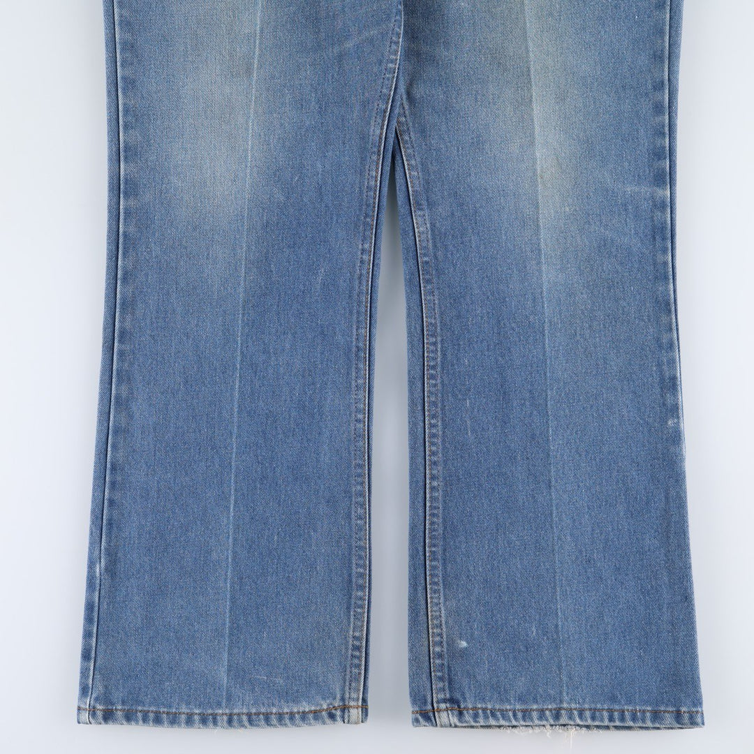 ~1990'S Levi's 517-0917 Orange Tab Bootcut Denim Pants, Men's W37 (approx.), Vintage unclear blue type Vintage Second Hand