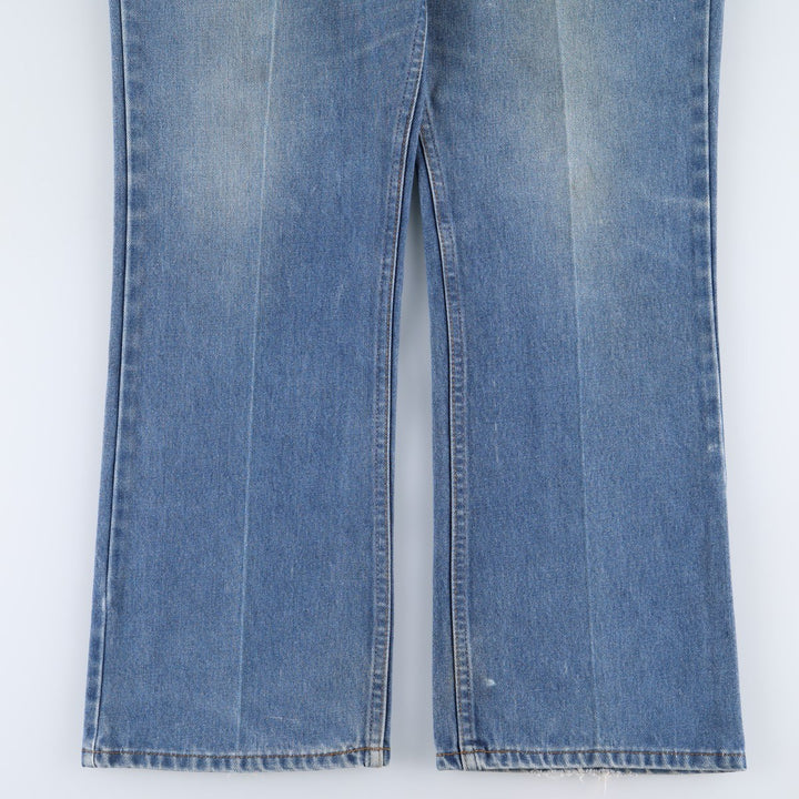 ~1990'S Levi's 517-0917 Orange Tab Bootcut Denim Pants, Men's W37 (approx.), Vintage unclear blue type Vintage Second Hand