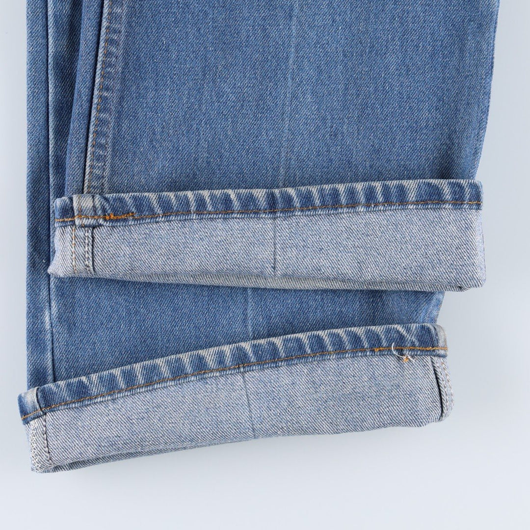 ~1990'S Levi's 517-0917 Orange Tab Bootcut Denim Pants, Men's W37 (approx.), Vintage unclear blue type Vintage Second Hand