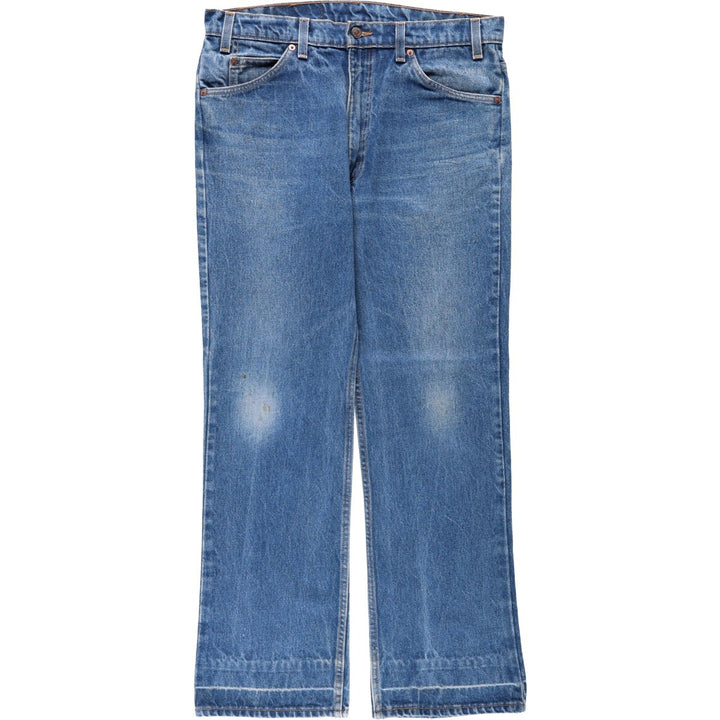 90'S Levi's 20517-0217 Orange Tab Bootcut Denim Pants Made in USA Men's W35 Vintage cotton blue type Vintage Second Hand
