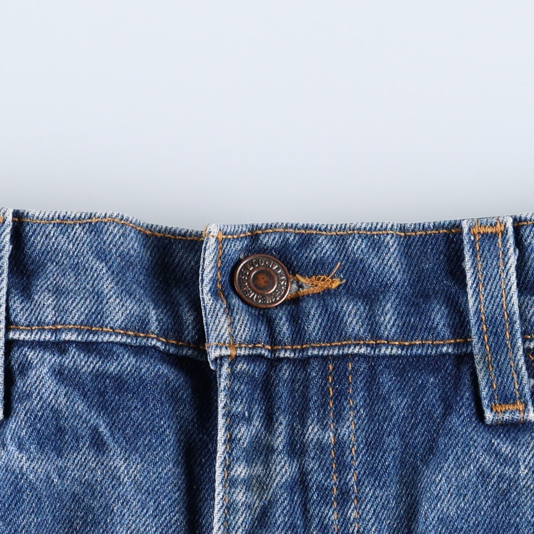 90'S Levi's 20517-0217 Orange Tab Bootcut Denim Pants Made in USA Men's W35 Vintage cotton blue type Vintage Second Hand