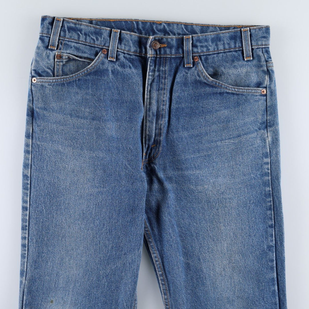 90'S Levi's 20517-0217 Orange Tab Bootcut Denim Pants Made in USA Men's W35 Vintage cotton blue type Vintage Second Hand