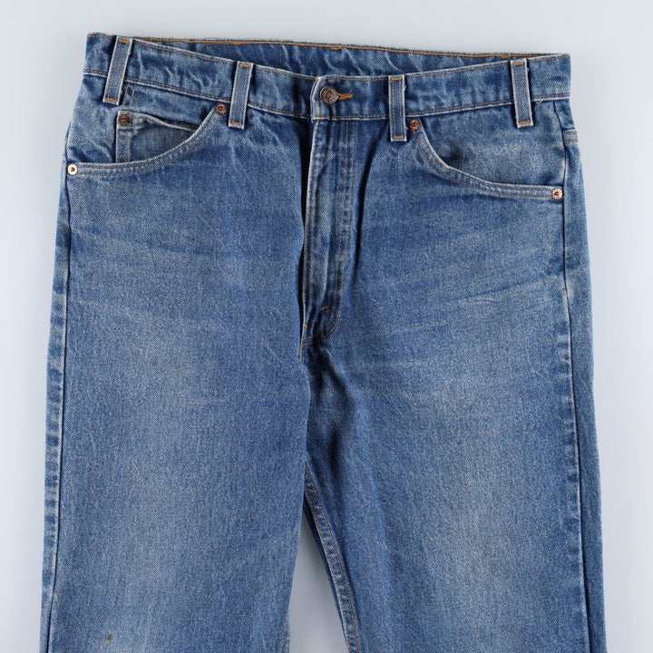 90'S Levi's 20517-0217 Orange Tab Bootcut Denim Pants Made in USA Men's W35 Vintage cotton blue type Vintage Second Hand