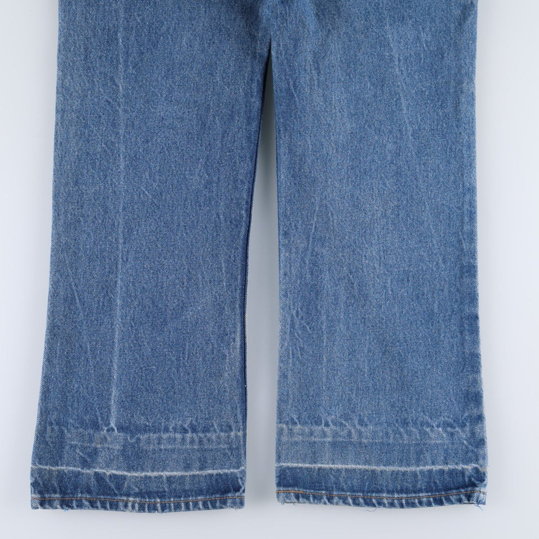 90'S Levi's 20517-0217 Orange Tab Bootcut Denim Pants Made in USA Men's W35 Vintage cotton blue type Vintage Second Hand
