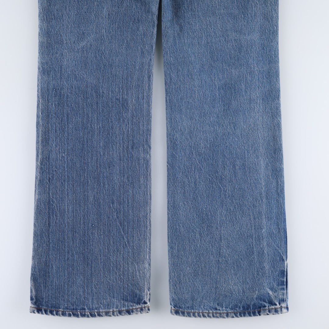 ~90'S Levi's 20517-0217 Orange Tab Bootcut Denim Pants Made in USA Men's W35 Vintage cotton blue type Vintage Second Hand