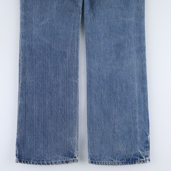 ~90'S Levi's 20517-0217 Orange Tab Bootcut Denim Pants Made in USA Men's W35 Vintage cotton blue type Vintage Second Hand