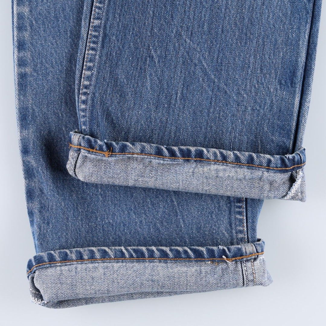 ~90'S Levi's 20517-0217 Orange Tab Bootcut Denim Pants Made in USA Men's W35 Vintage cotton blue type Vintage Second Hand
