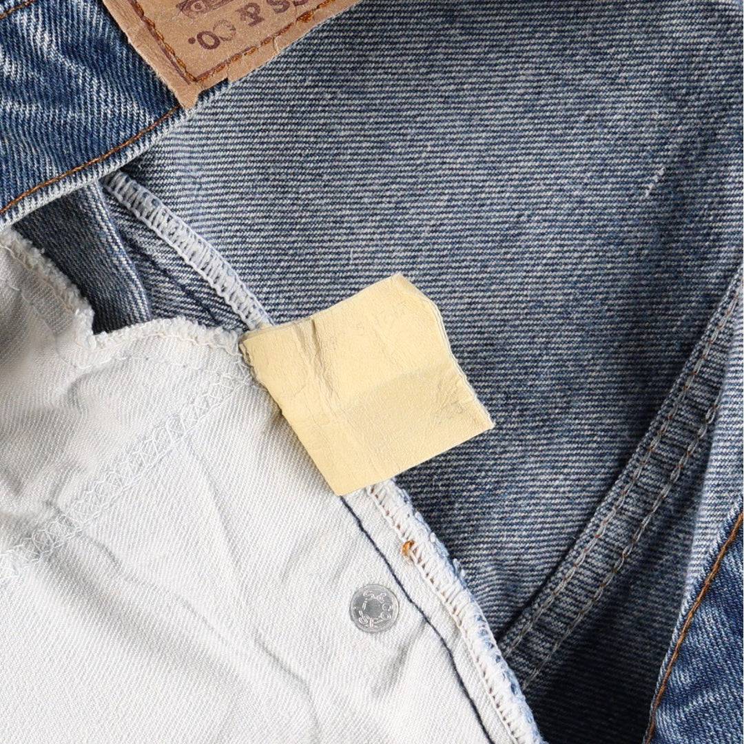 ~90'S Levi's 20517-0217 Bootcut Denim Pants, Made in USA, Men's W37 equivalent, Vintage cotton blue type Vintage Second Hand
