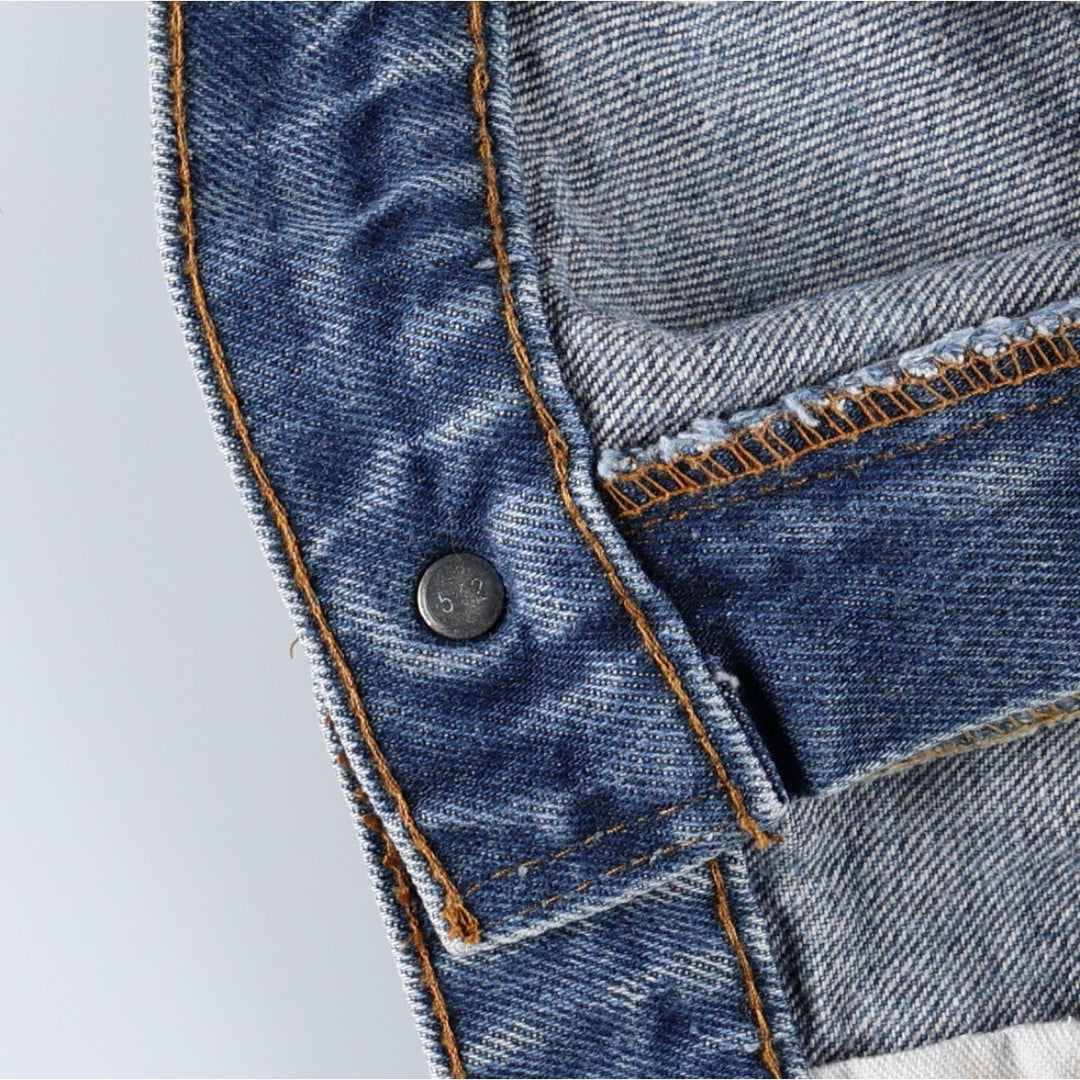 ~90'S Levi's 20517-0217 Bootcut Denim Pants, Made in USA, Men's W37 equivalent, Vintage cotton blue type Vintage Second Hand