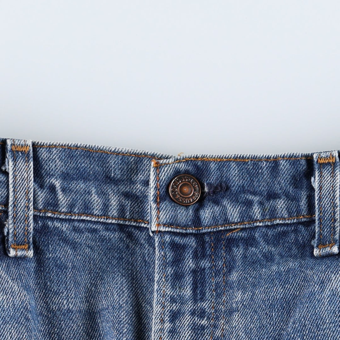 ~90'S Levi's 20517-0217 Bootcut Denim Pants, Made in USA, Men's W37 equivalent, Vintage cotton blue type Vintage Second Hand