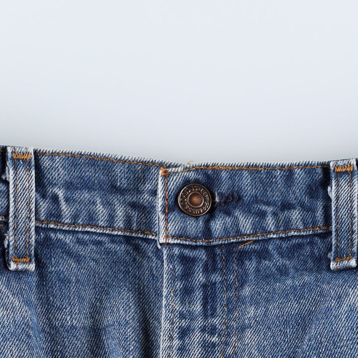~90'S Levi's 20517-0217 Bootcut Denim Pants, Made in USA, Men's W37 equivalent, Vintage cotton blue type Vintage Second Hand