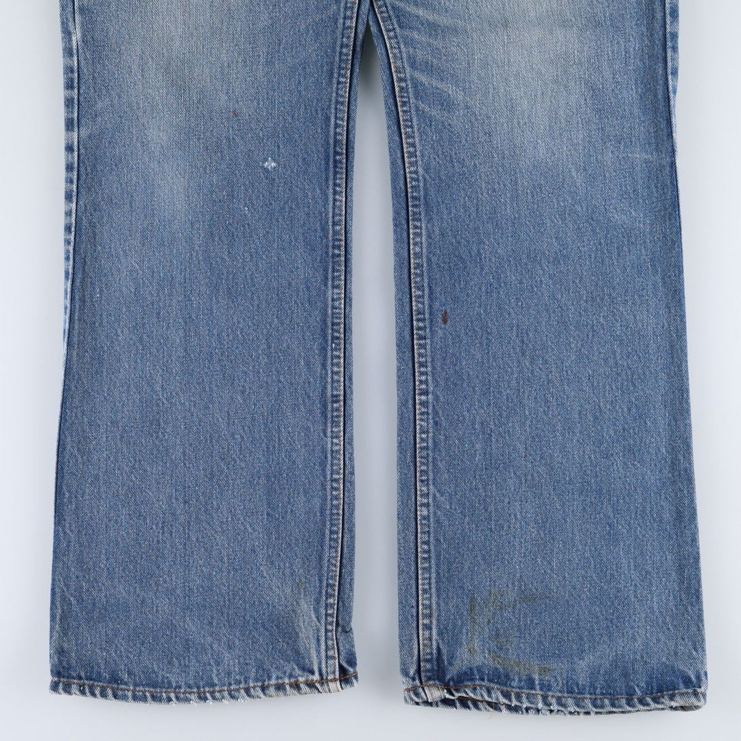 ~90'S Levi's 20517-0217 Bootcut Denim Pants, Made in USA, Men's W37 equivalent, Vintage cotton blue type Vintage Second Hand