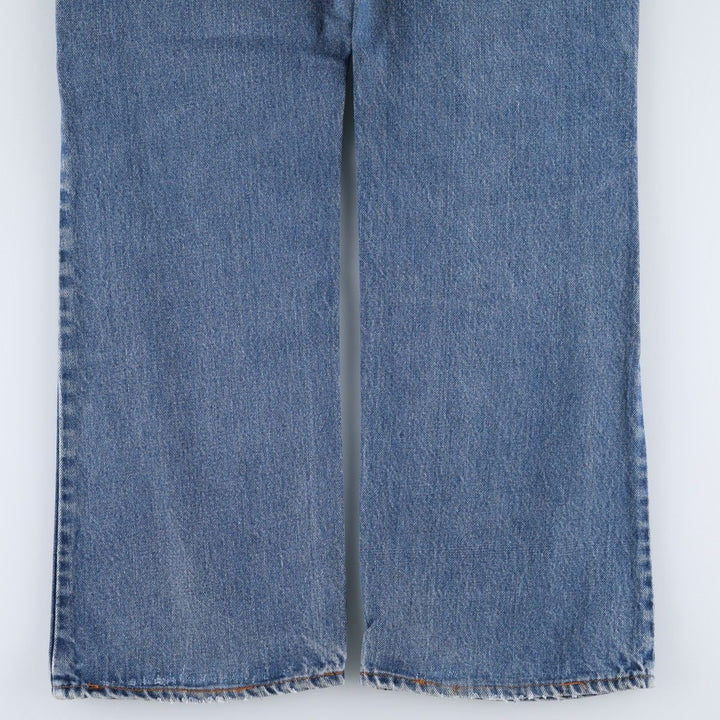 ~90'S Levi's 20517-0217 Bootcut Denim Pants, Made in USA, Men's W37 equivalent, Vintage cotton blue type Vintage Second Hand