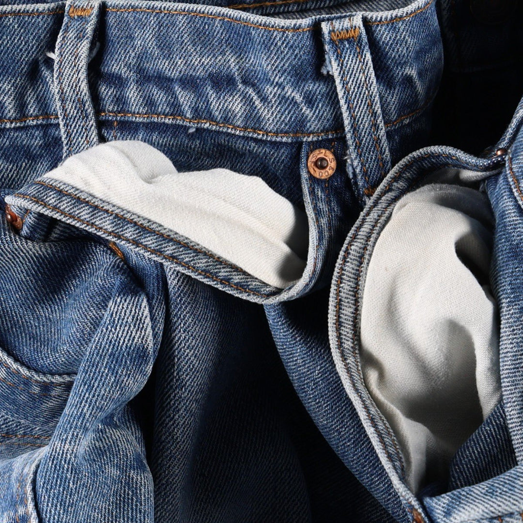 ~90'S Levi's 20517-0217 Bootcut Denim Pants, Made in USA, Men's W37 equivalent, Vintage cotton blue type Vintage Second Hand