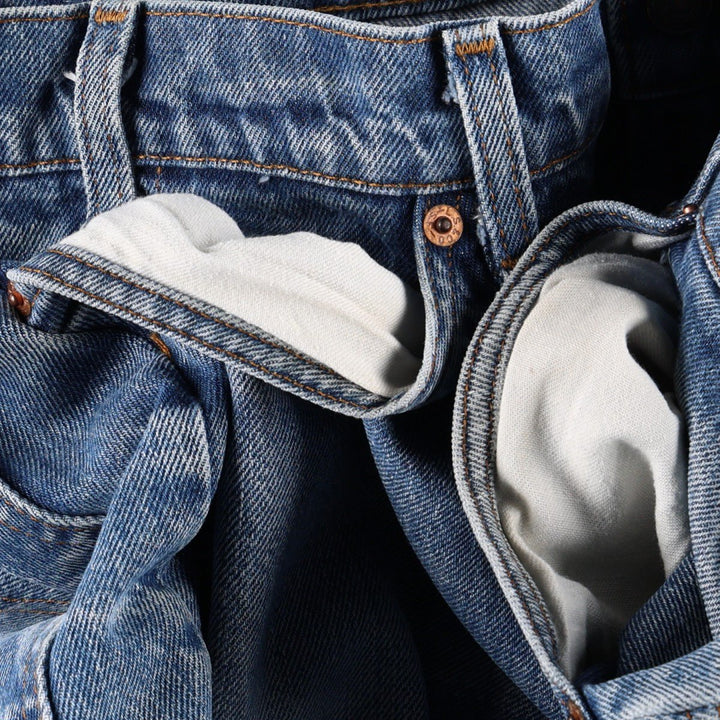 ~90'S Levi's 20517-0217 Bootcut Denim Pants, Made in USA, Men's W37 equivalent, Vintage cotton blue type Vintage Second Hand