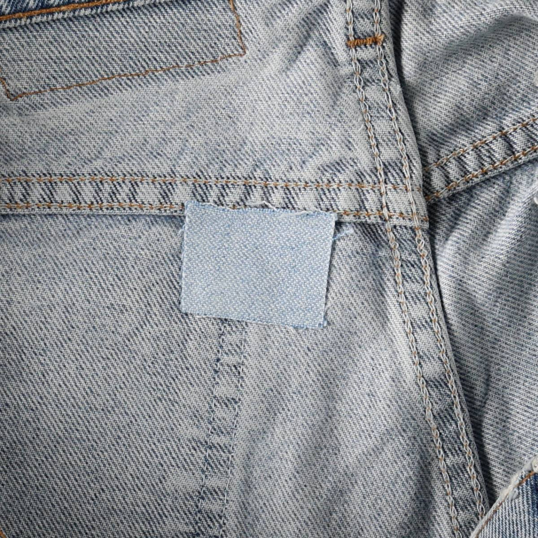 Levi's 517 Orange Tab Bootcut Denim Pants, Made in USA, Men's Size W31 (approx.), Vintage cotton blue type Vintage Second Hand