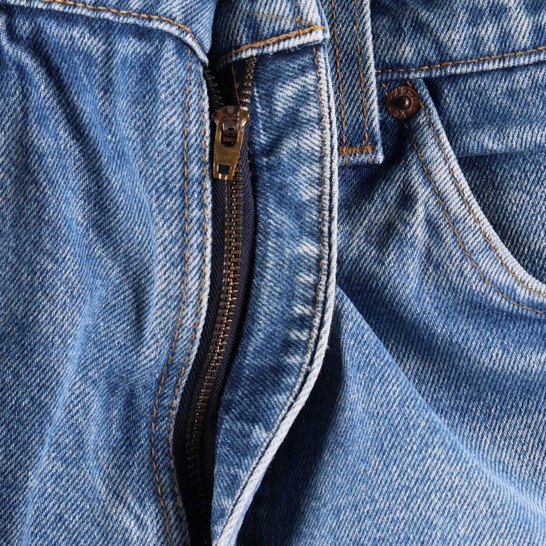 90'S Levi's 20517-0217 Orange Tab Bootcut Denim Pants, Made in USA, Men's Size 36, Vintage cotton blue type Vintage Second Hand