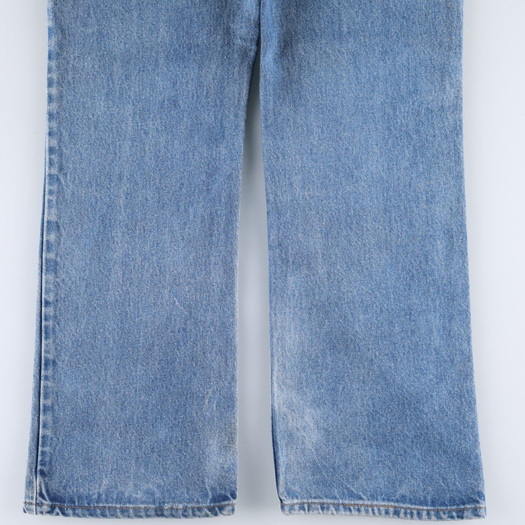 90'S Levi's 20517-0217 Orange Tab Bootcut Denim Pants, Made in USA, Men's Size 36, Vintage cotton blue type Vintage Second Hand