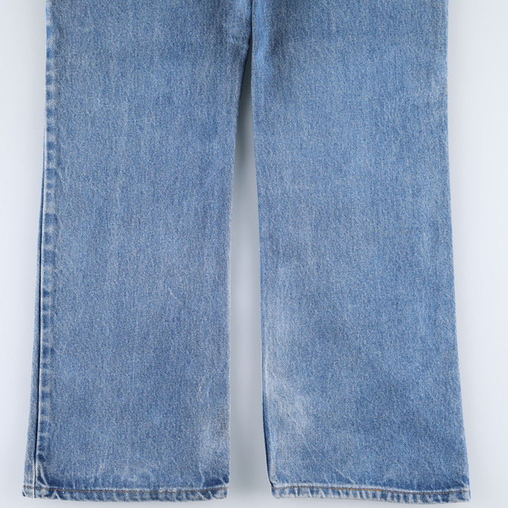 90'S Levi's 20517-0217 Orange Tab Bootcut Denim Pants, Made in USA, Men's Size 36, Vintage cotton blue type Vintage Second Hand