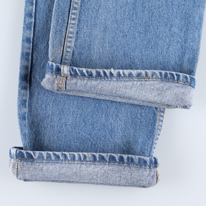 90'S Levi's 20517-0217 Orange Tab Bootcut Denim Pants, Made in USA, Men's Size 36, Vintage cotton blue type Vintage Second Hand