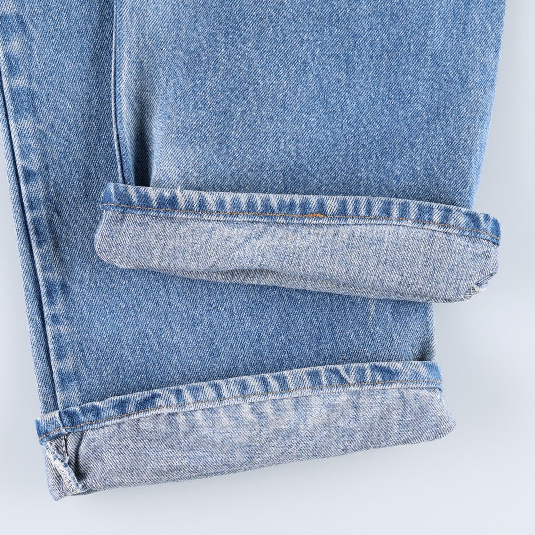 90'S Levi's 20517-0217 Orange Tab Bootcut Denim Pants, Made in USA, Men's Size 36, Vintage cotton blue type Vintage Second Hand