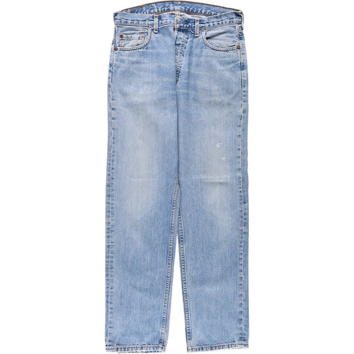 1990'S Levi's 517 0814 Bootcut Denim Pants, Made in France, Men's Size W32 (approx.), Vintage cotton blue type Vintage Second Hand