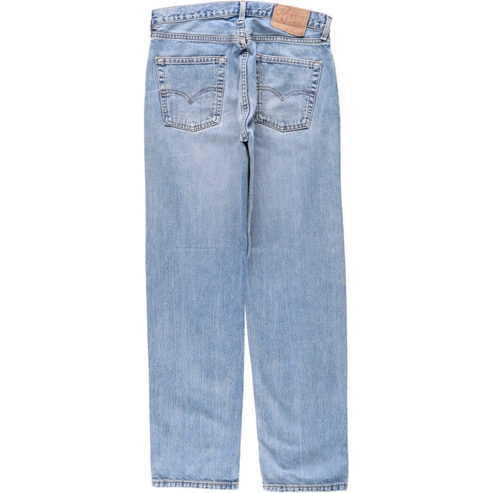 1990'S Levi's 517 0814 Bootcut Denim Pants, Made in France, Men's Size W32 (approx.), Vintage cotton blue type Vintage Second Hand