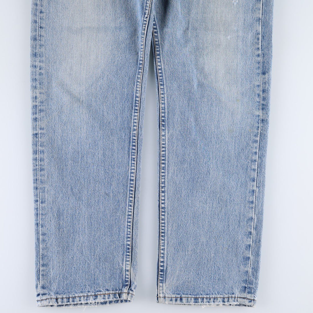 1990'S Levi's 517 0814 Bootcut Denim Pants, Made in France, Men's Size W32 (approx.), Vintage cotton blue type Vintage Second Hand